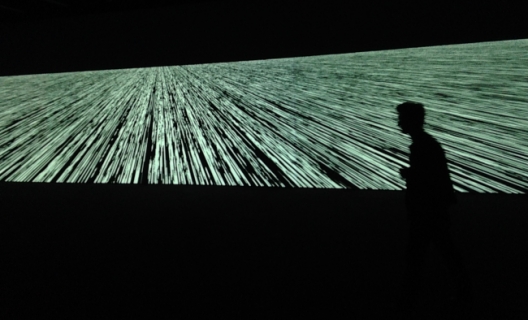 Ryoji Ikeda, Code-Verset, Centre Pompidou © Benoît Montigné Ryoji Ikeda, Code-Verset, Centre Pompidou © Benoît Montigné