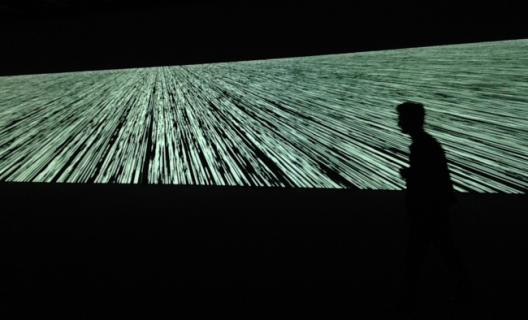 Ryoji Ikeda, Code-Verset, Centre Pompidou © Benoît Montigné