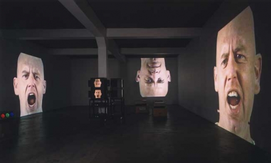 Anthro/Socio (Rinde Facing Camera), 1991 © Bruce Nauman / ADAGP, 2015 Anthro/Socio (Rinde Facing Camera), 1991 © Bruce Nauman / ADAGP, 2015