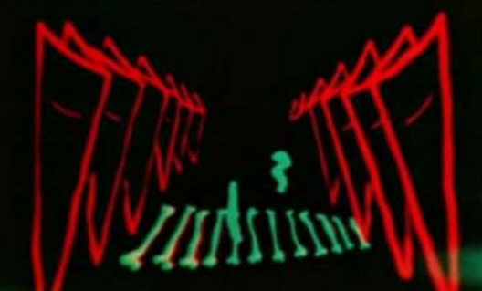 Spook Sport (Seeing Sound), Mary Ellen Bute (with extra animation by Norman McLaren)