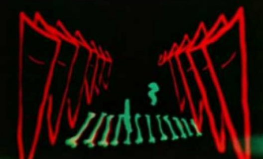 Spook Sport (Seeing Sound,) Mary Ellen Bute (with extra animation by Norman McLaren) Spook Sport (Seeing Sound), Mary Ellen Bute (with extra animation by Norman McLaren)