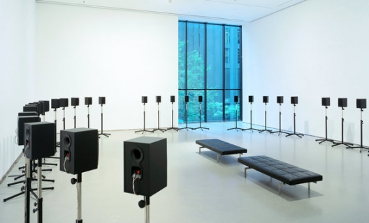 “Forty-Part Motet,” Janet Cardiff, in 2005. © Timothy Hursley/Museum of Modern Art “Forty-Part Motet,” Janet Cardiff, in 2005. © Timothy Hursley/Museum of Modern Art